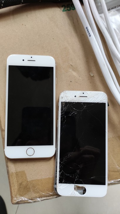 Iphone6 苹果6两台，清理出来的，估...