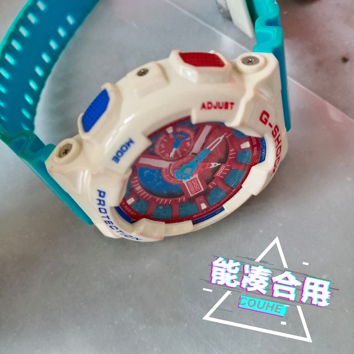 品牌型号 Casio番茄色