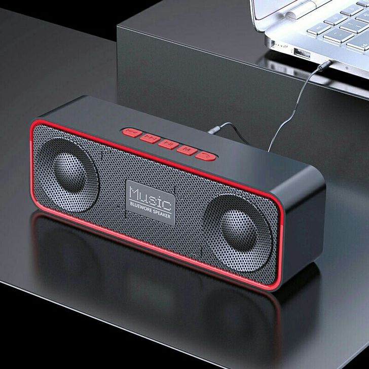 处理插卡蓝牙音箱音响家用低音炮大音量收款语...