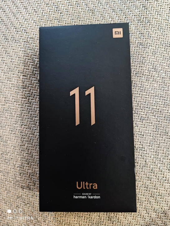 小米11ultra 陶瓷黑 12+256G...