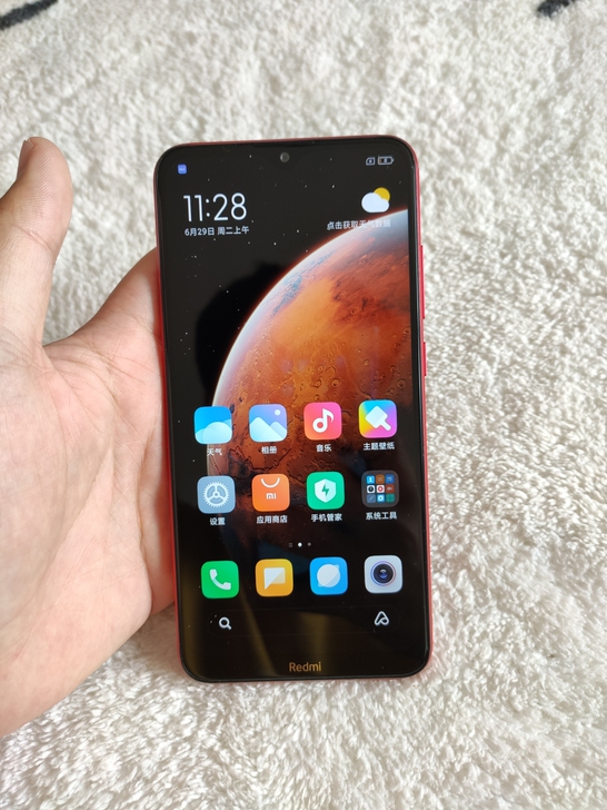 红米8a  4+64  手机外观有点磕碰，...