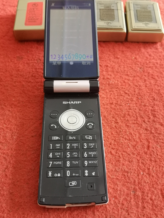 古董手机，怀旧经典，夏普SH9010C，后...