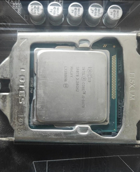 CPU i53470+技嘉H61主板+8G...