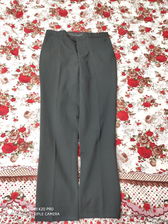 西裤男士垂感修身黑色休闲西服西装宽松直筒春...