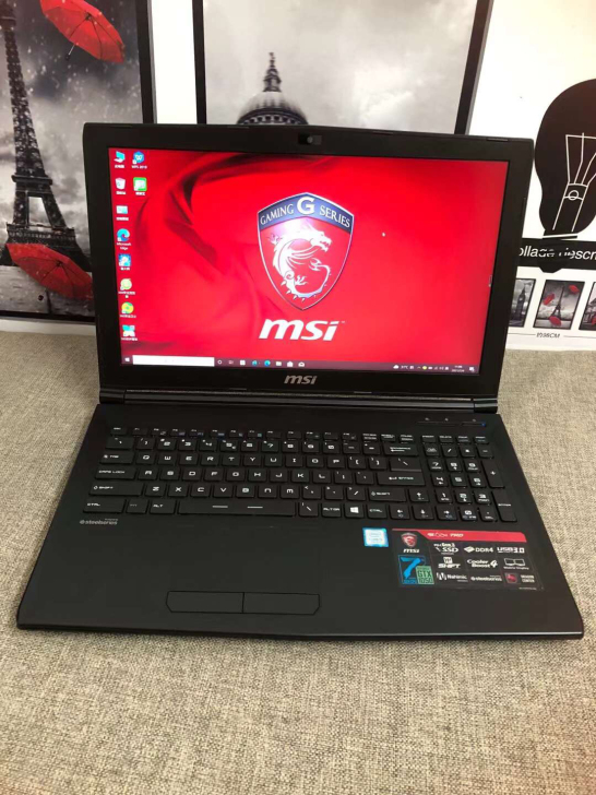 微星GL62m游戏本电脑 i5 7300H...