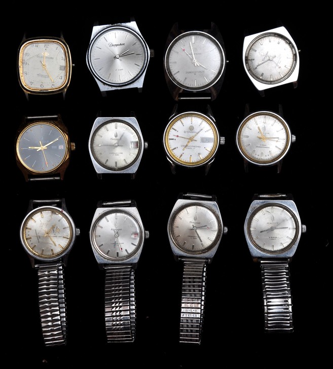 国产机械表12块