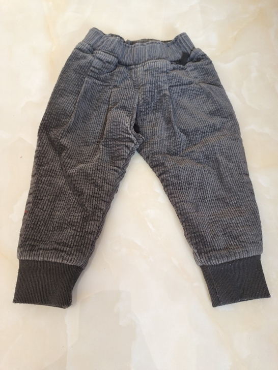 宝宝冬季加绒裤子裤长45厘米