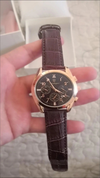 【亏本甩卖】原价3888瑞士正品防水夜光男...