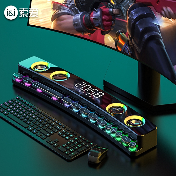 索爱SH39电脑音箱无线蓝牙多媒体重低音炮...