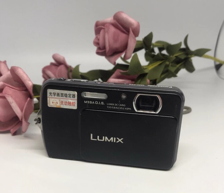 松下DMC-FP5 便携复古ccd相机 功...