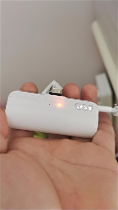 迷你口袋移动电源便携式应急尾插充电宝直插式...