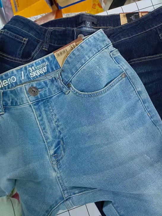 班尼路男裤夏款弹力牛仔裤31码全新69元一...