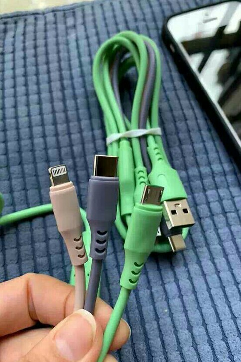 【9.9元两条包邮】3和一数据线