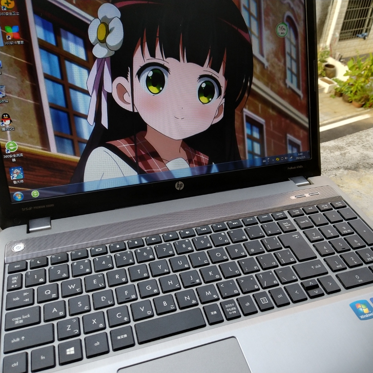 自用的九成新  四核 i7  惠普笔记本电...