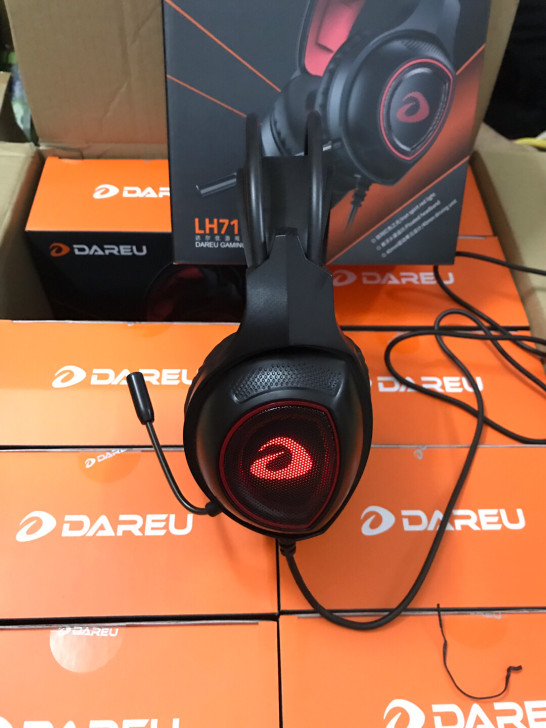 达尔优712发光电竞网吧网咖头戴式耳机耳麦...