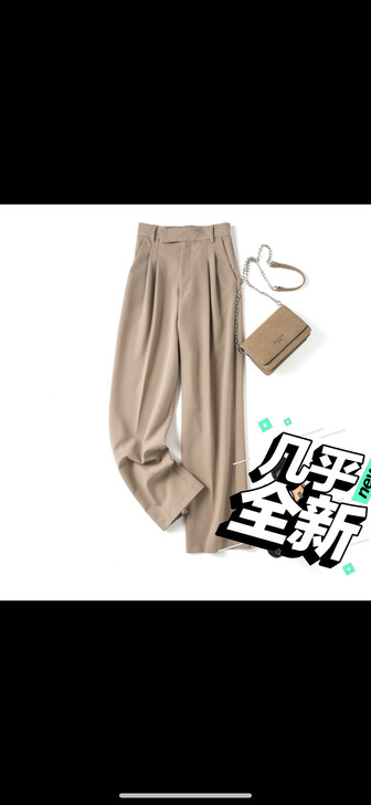 适合小个子，我158，88斤刚好，裤子拍的...