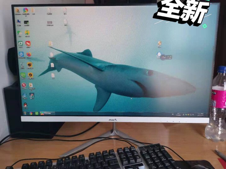 闲置显示器主机办公高配电脑主机，电脑版吃鸡...