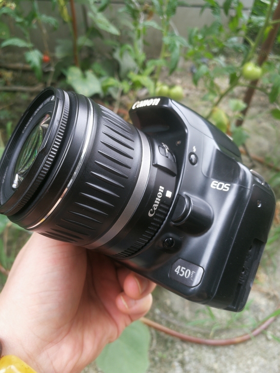 佳能450D数码单反相机套机，搭配佳能18...