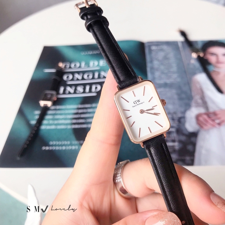 手表女石英表 小方表Dw皮带3个颜色