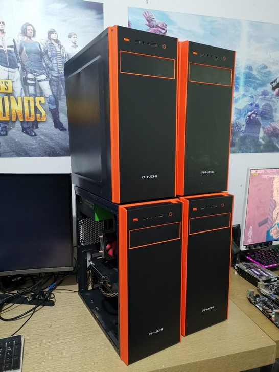 酷睿I7 7700吃鸡电脑主机+技嘉GTX...