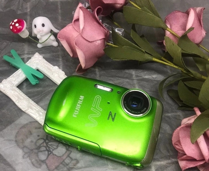 富士Z33/复古CCD相机/可可爱爱的小绿...