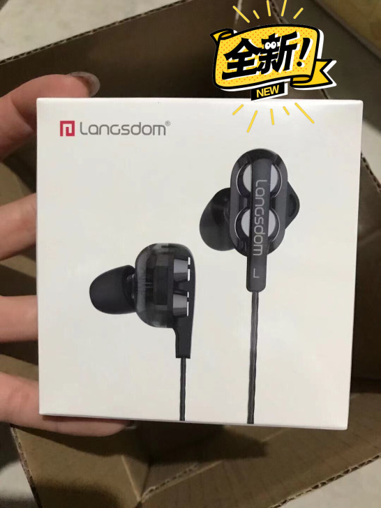 兰士顿 D4耳机，3.5圆孔，全新未拆封，...