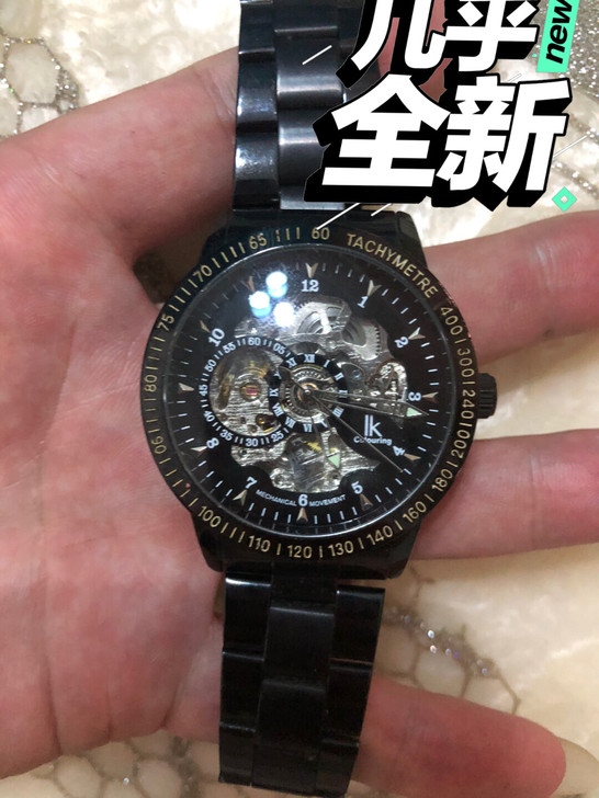 男士机械表。走时正,买了只带过3次,闲置出...