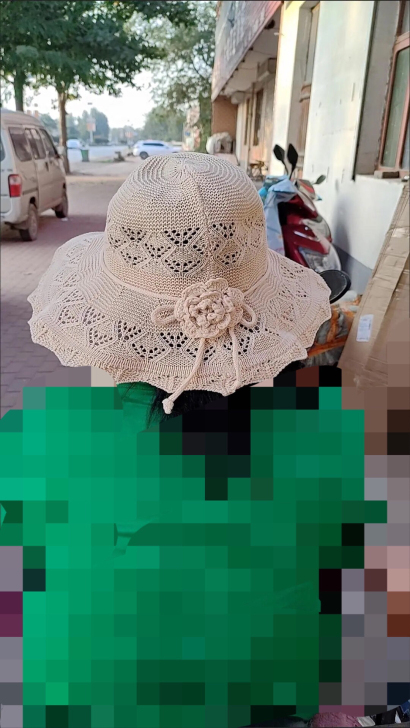 遮阳帽女防紫外线春夏帽子太阳帽韩版潮大沿水...