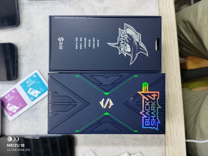 黑鲨4pro 8+256，全新仅拆封激活三...