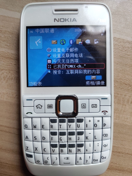 诺基亚E63全键盘按键手机3G手机学生备用...