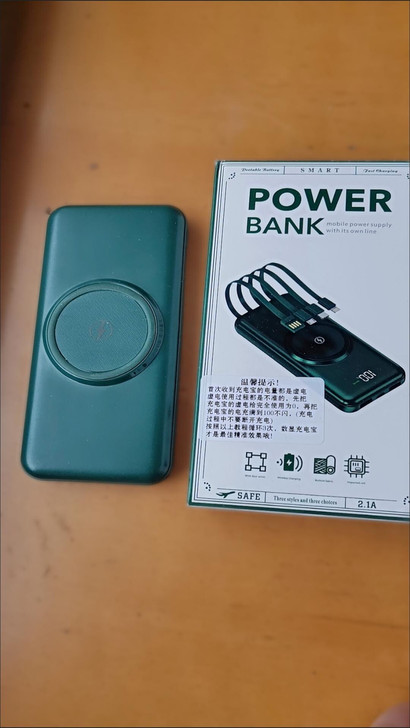 无线充电宝20000毫安大容量快充苹果小米...