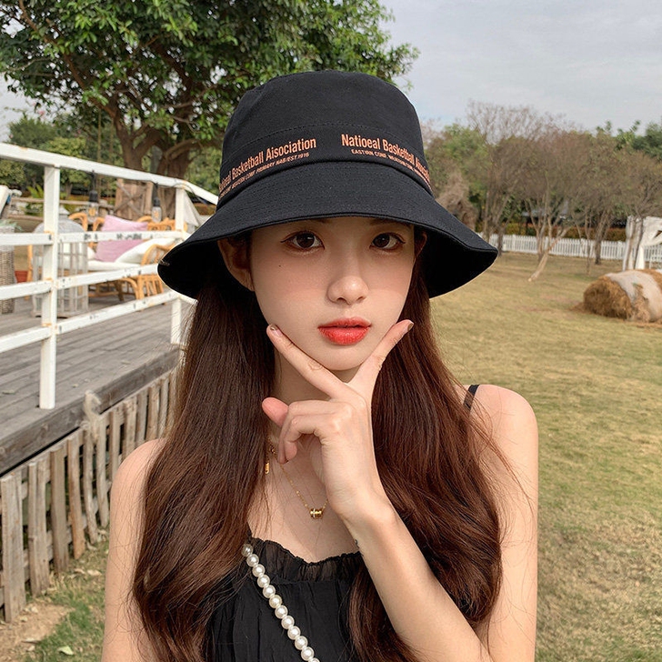 新款可爱显瘦帽子女春夏时尚百搭渔夫帽潮流遮...