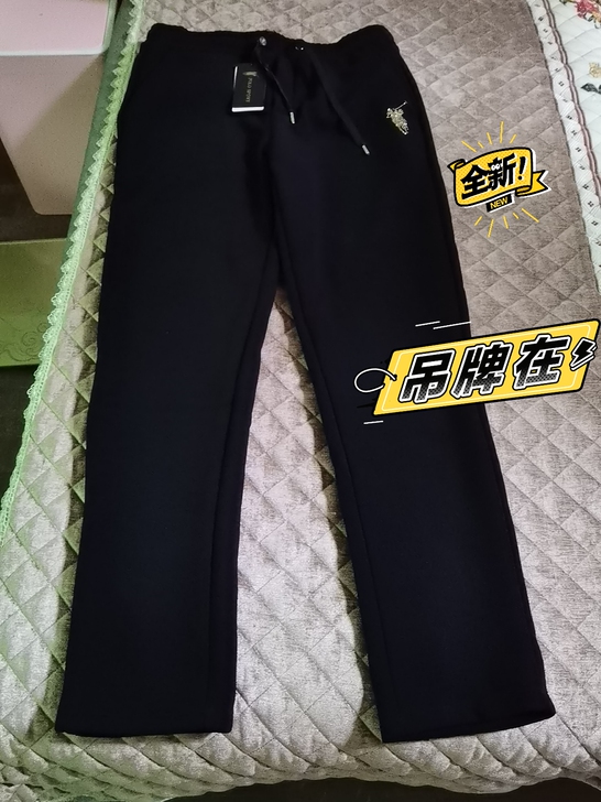 polo sport男士运动裤L码加绒，腰...