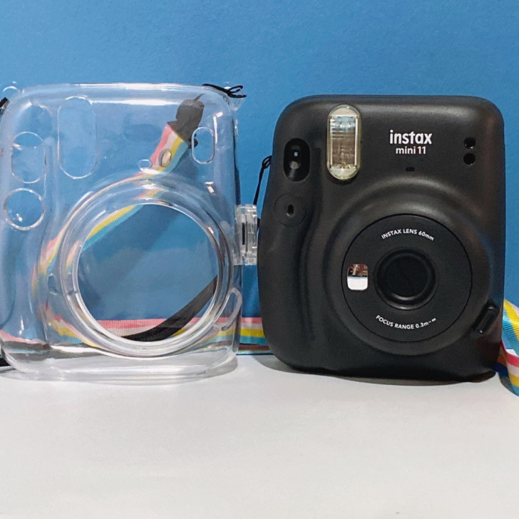富士拍立得mini11 黑色 一次成像相机