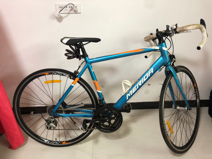 美利达公路赛车 当时在实体店花买的 工作了...