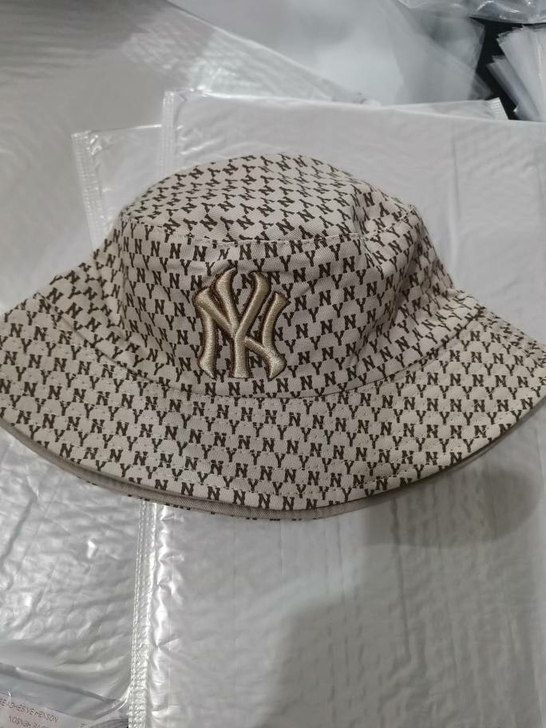 mlb渔夫帽韩版百搭男女休闲帽子洋基队联名...