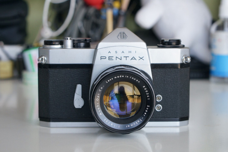 宾得 PENTAX SL 太苦马 55 1...