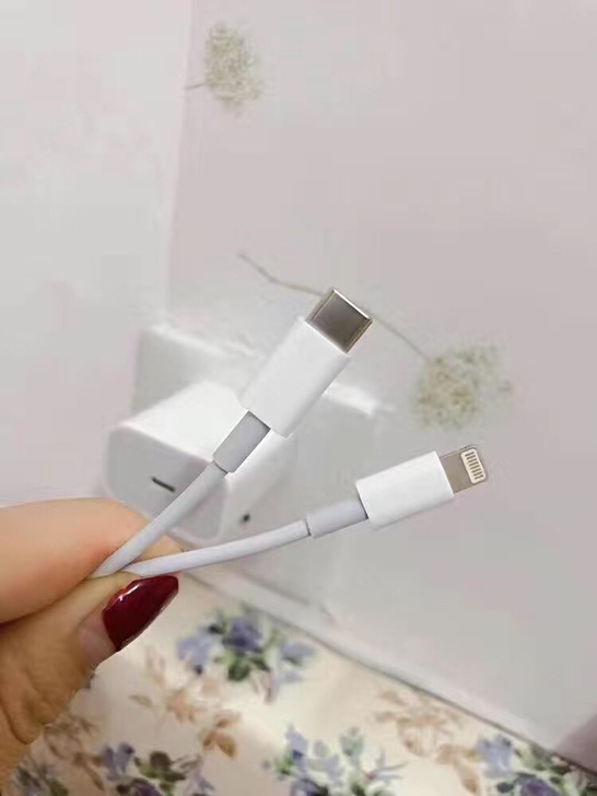 【个人闲置】苹果20w快充数据线原装富士康...