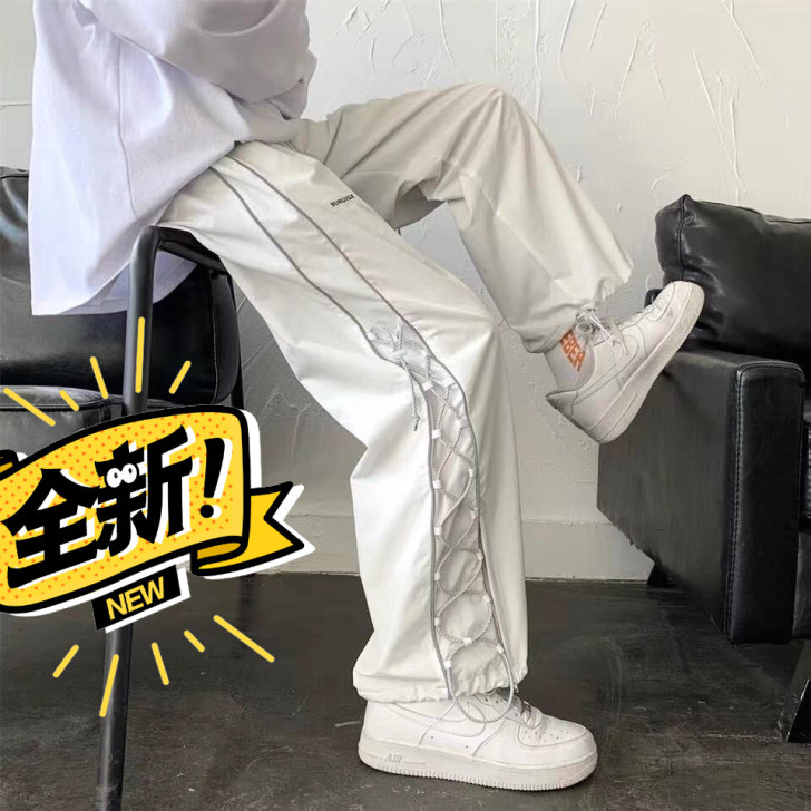 美式oversize裤子高街ins潮牌设计...