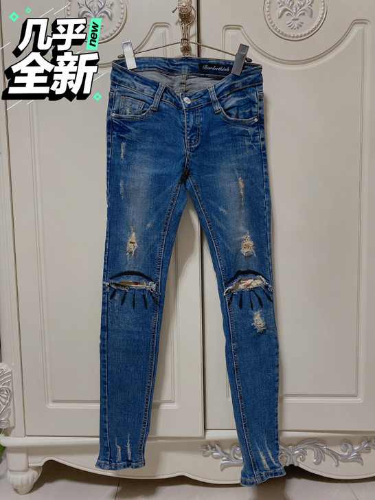 蓝色牛仔裤(关注我经常更新全新好物)