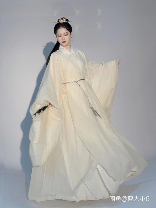 相见欢汉服 明制暗纹圆领袍 白菜 男女同款...