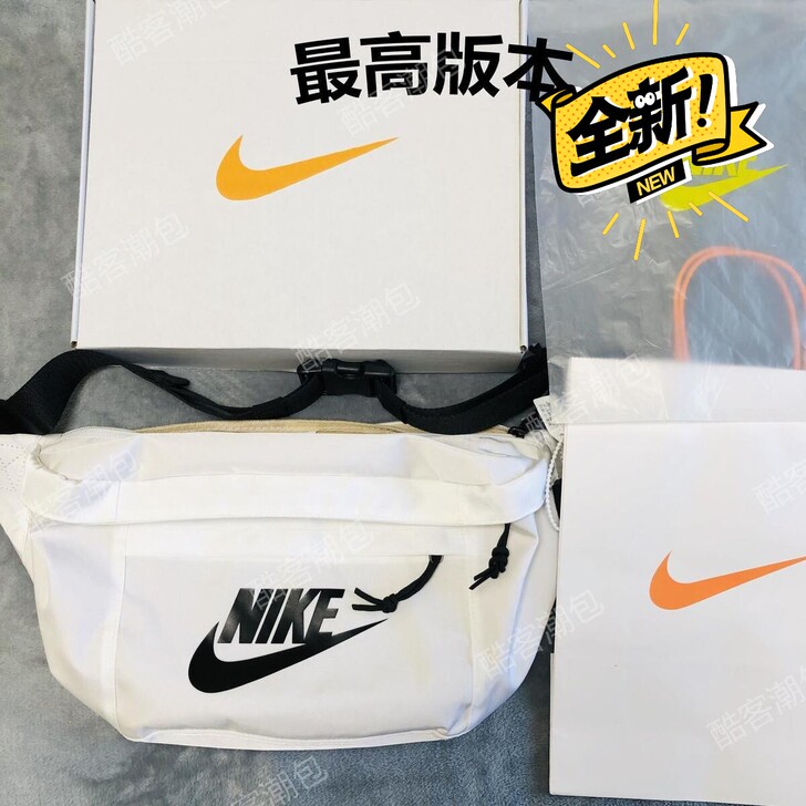 Nike耐克运动斜挎包王一博同款腰包男女胸...