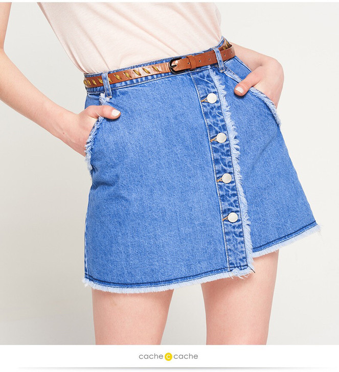 cachecache休闲短裙xs码