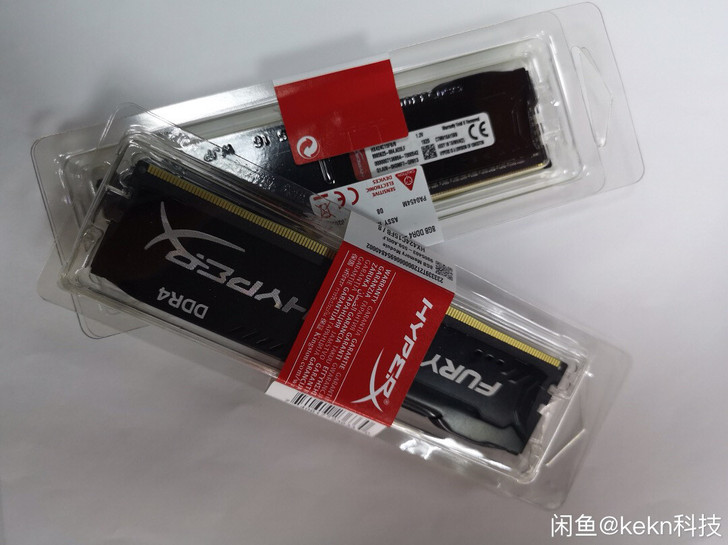 金士顿骇客DDR4 8G2400/2666...