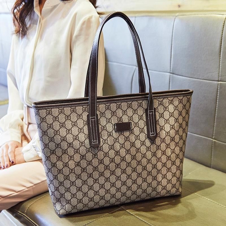 2020新款托特包女欧美时尚单肩手提包大容...