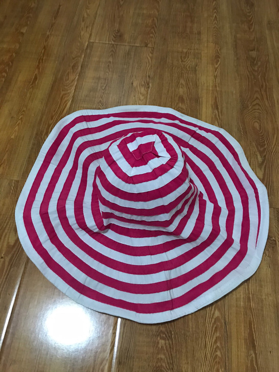 夏季女遮阳帽子 大沿沙滩草帽防晒太阳帽 沙...