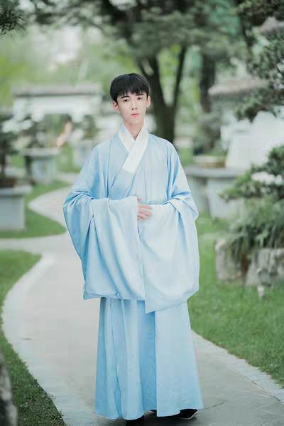 南雅集  汉服男装明制男士道袍传统民族服饰