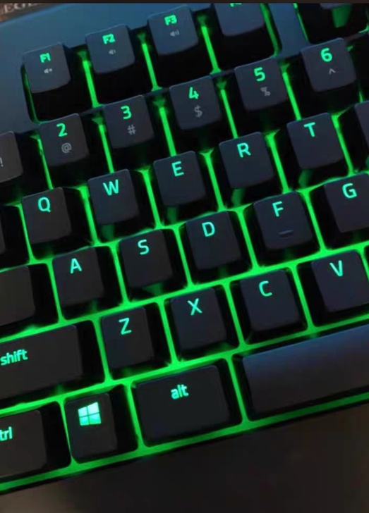 Razer雷蛇黑寡妇蜘蛛标准版电竞游戏台式...