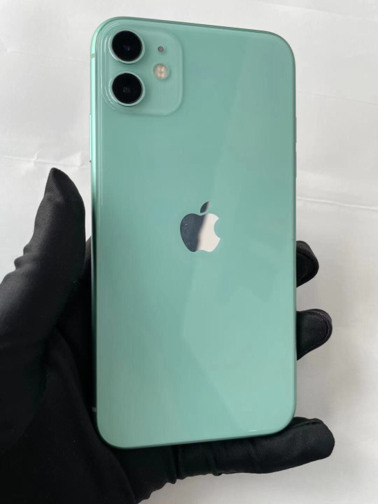 苹果11绿色国行全网通正品机器没有划痕无拆...