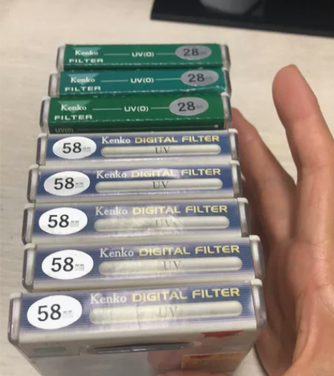 原装肯高28mm，58mmUV，49mm ...